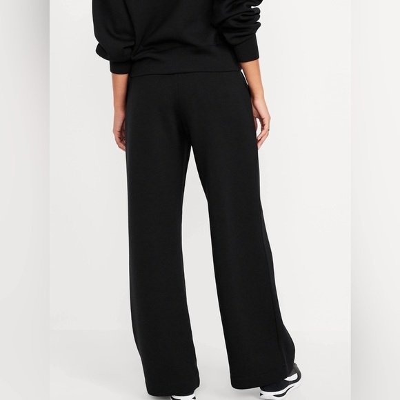NWT! Black High-Waisted Bounce Fleece Wide-Leg Pants - Size 2X💙 - Picture 4 of 10